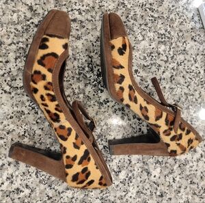 Leopard Print Women's Heels